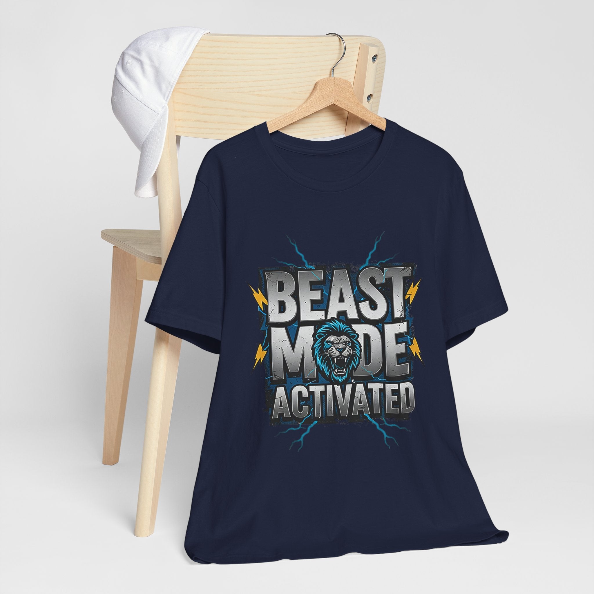 Beast Mode Activated Gym T-Shirt - Motivational Workout Tee - Unisex Fitness Apparel