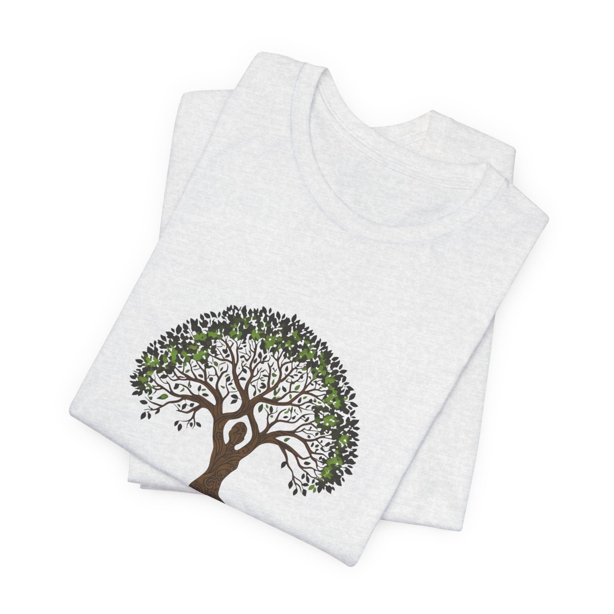 Find Your Balance Rooted - Tree of Life Yoga Tee - Grounding Meditation Shirt
