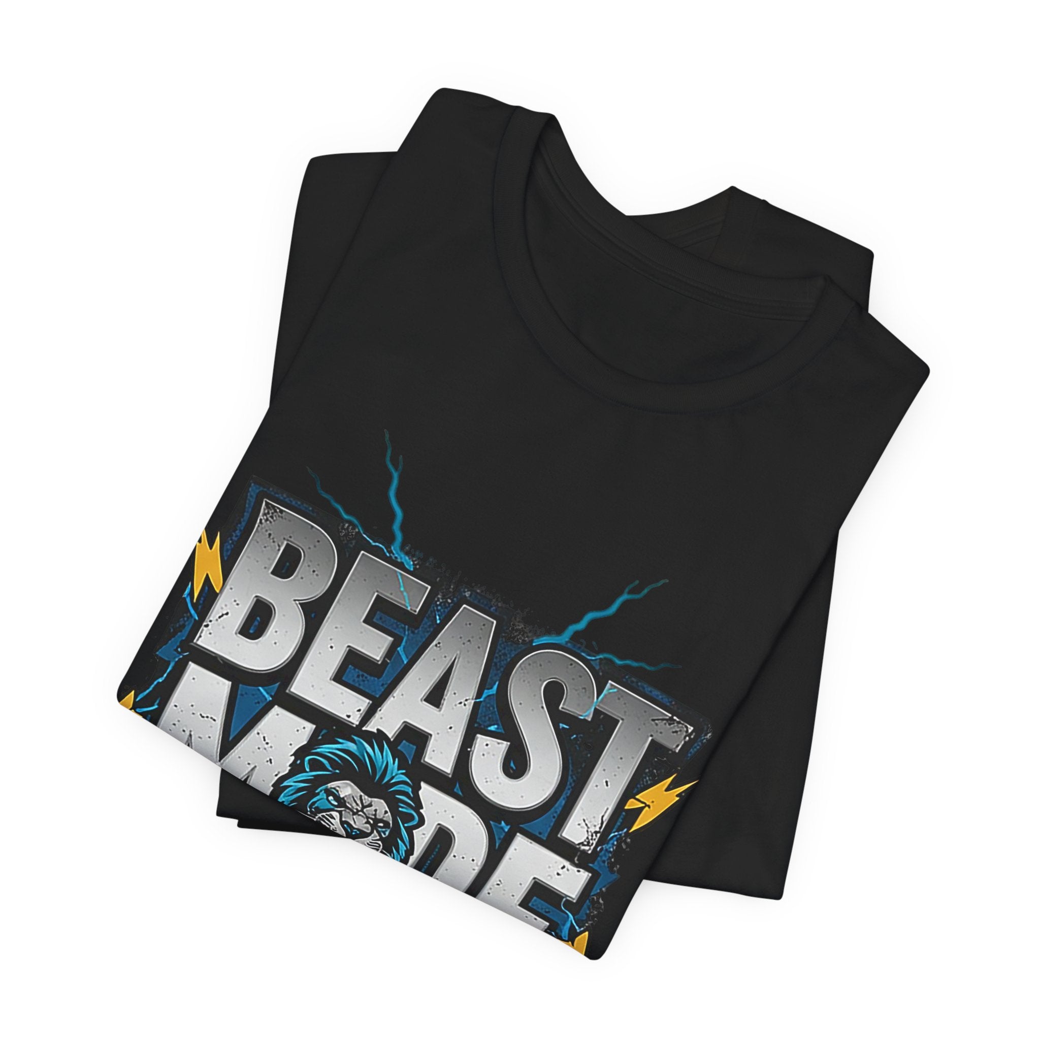 Beast Mode Activated Gym T-Shirt - Motivational Workout Tee - Unisex Fitness Apparel