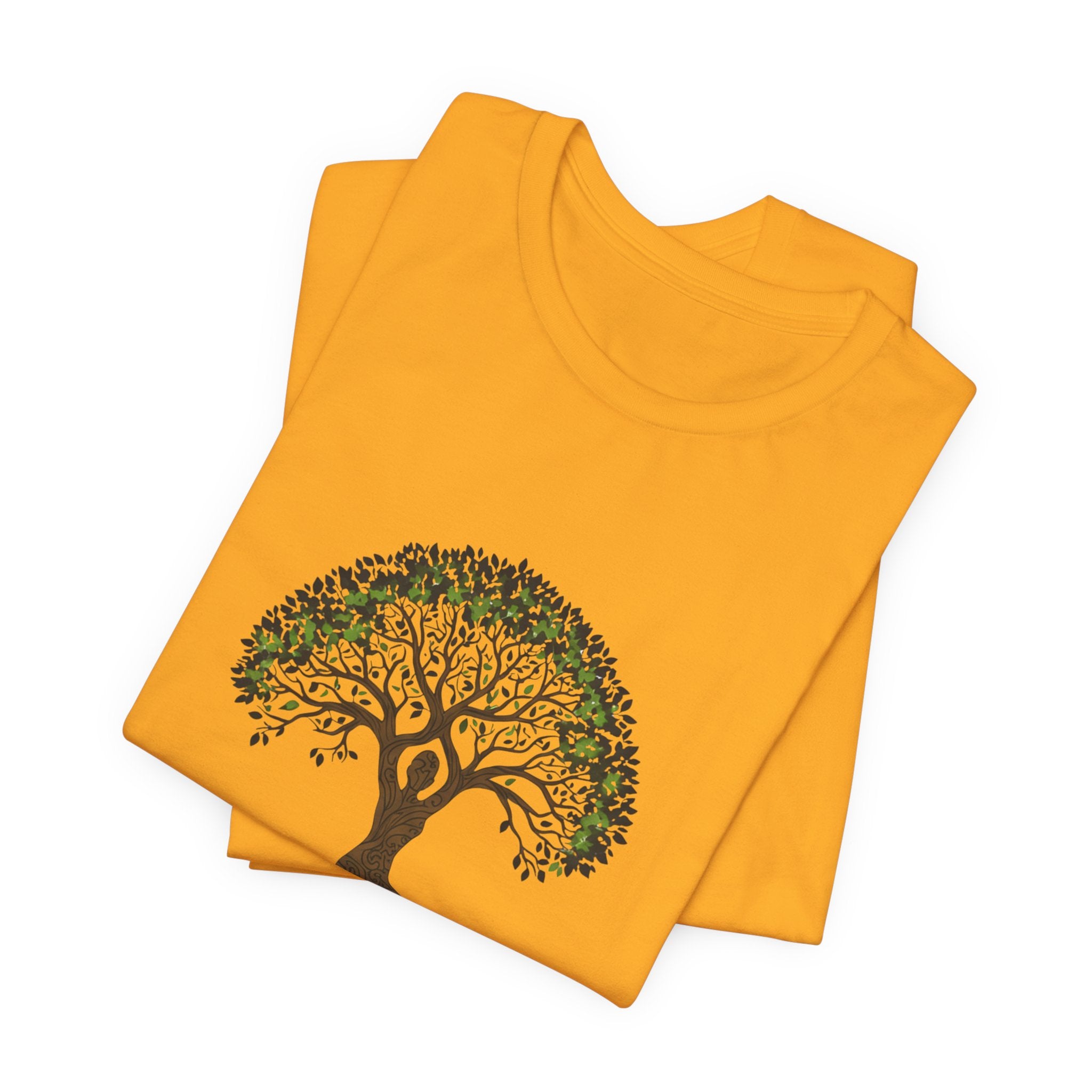 Find Your Balance Rooted - Tree of Life Yoga Tee - Grounding Meditation Shirt