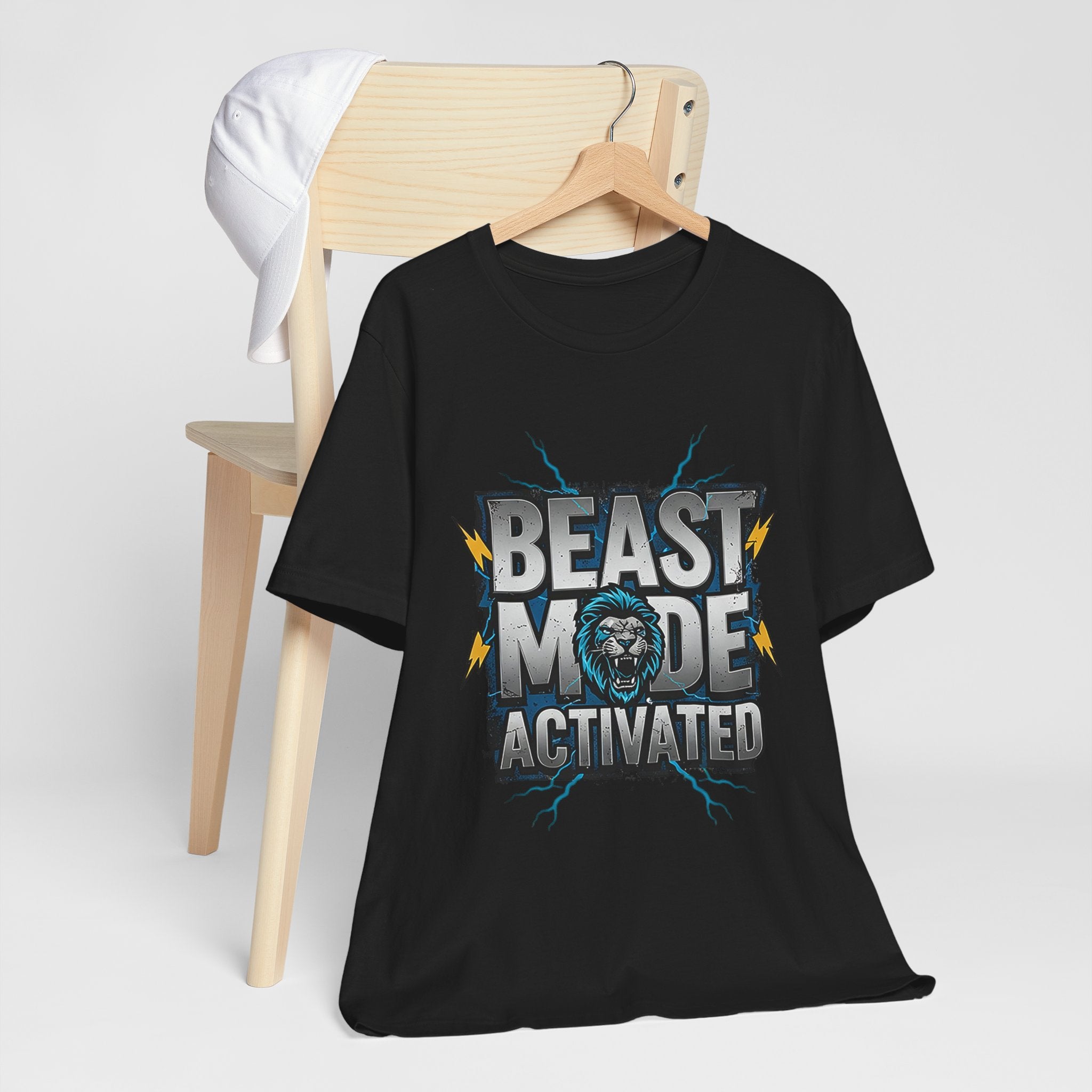 Beast Mode Activated Gym T-Shirt - Motivational Workout Tee - Unisex Fitness Apparel