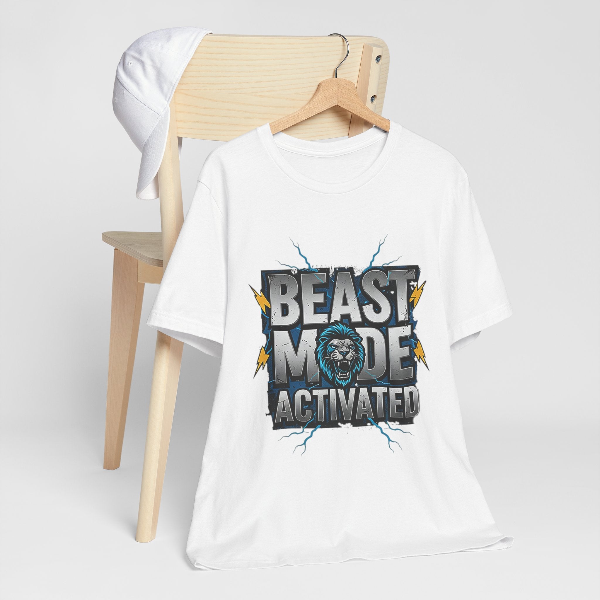 Beast Mode Activated Gym T-Shirt - Motivational Workout Tee - Unisex Fitness Apparel