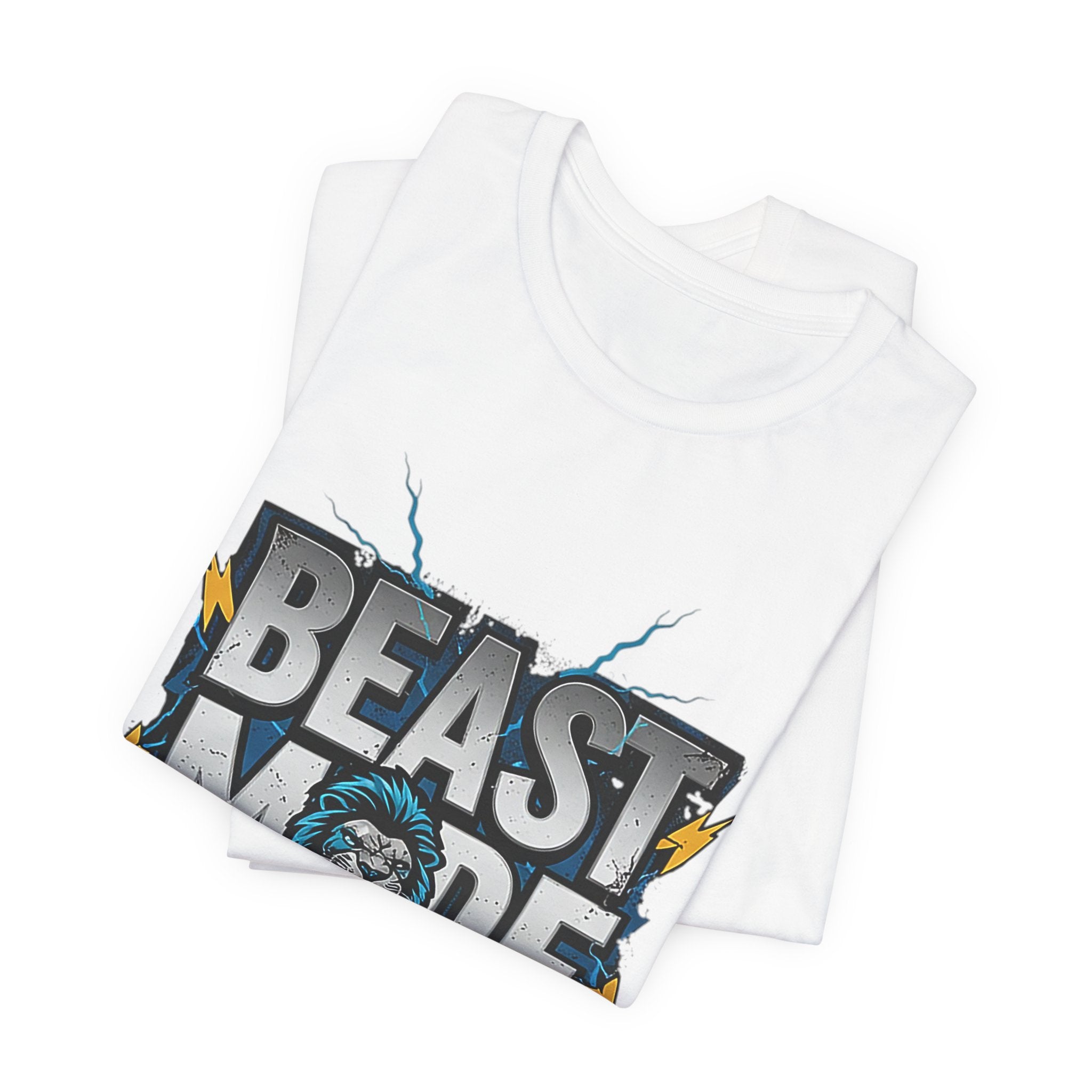 Beast Mode Activated Gym T-Shirt - Motivational Workout Tee - Unisex Fitness Apparel
