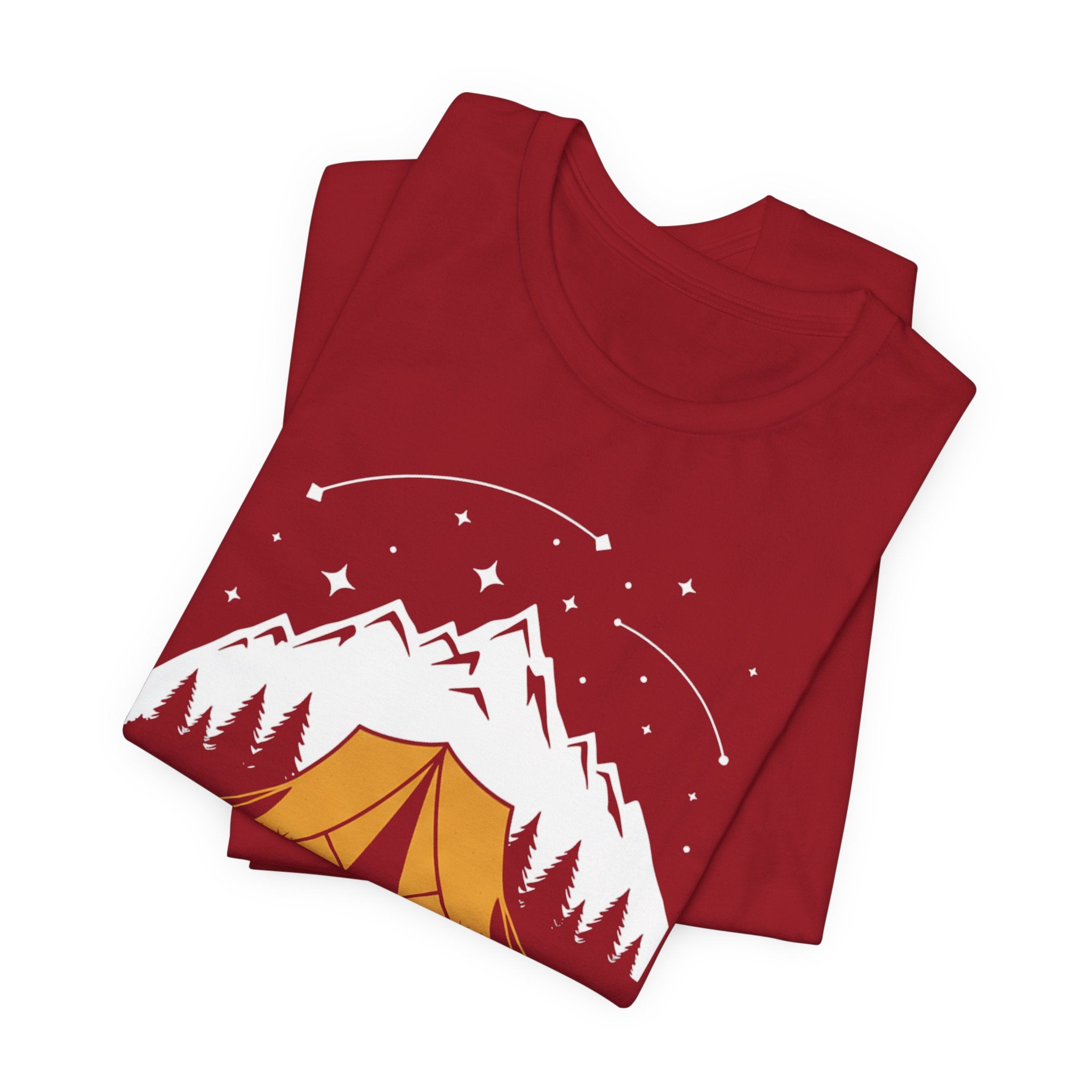 Adventure Awaits Camping Tent - Outdoor T-Shirt - Mountain Explorer Tee
