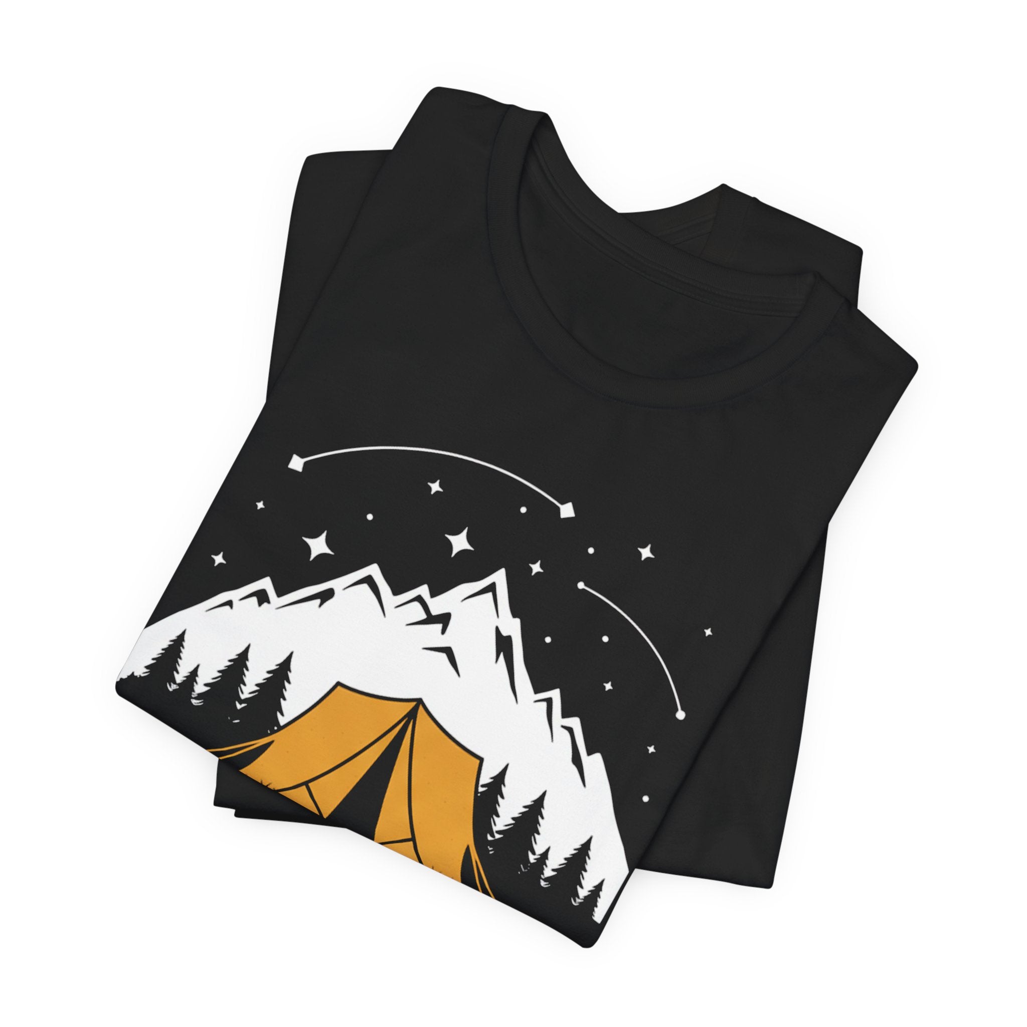 Adventure Awaits Camping Tent - Outdoor T-Shirt - Mountain Explorer Tee